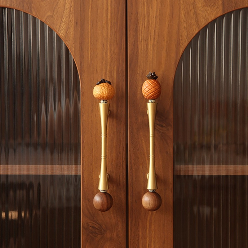 Unique Furniture Hardware Pulls - Creative Brass Fruit Drawer Pulls Elegant