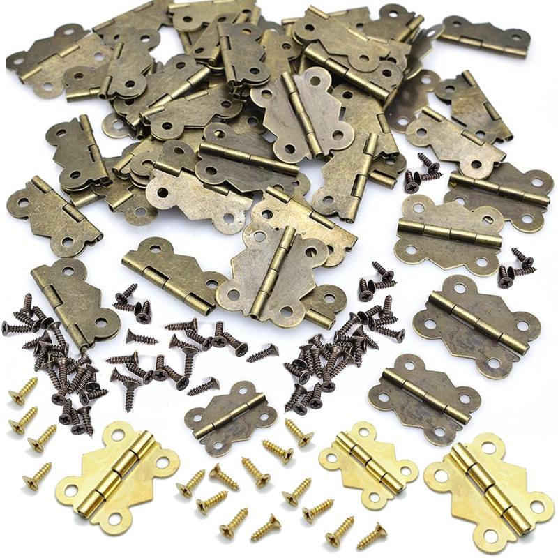 Soft Close Hinge - 10/20pcs hinge with screw butterfly butt