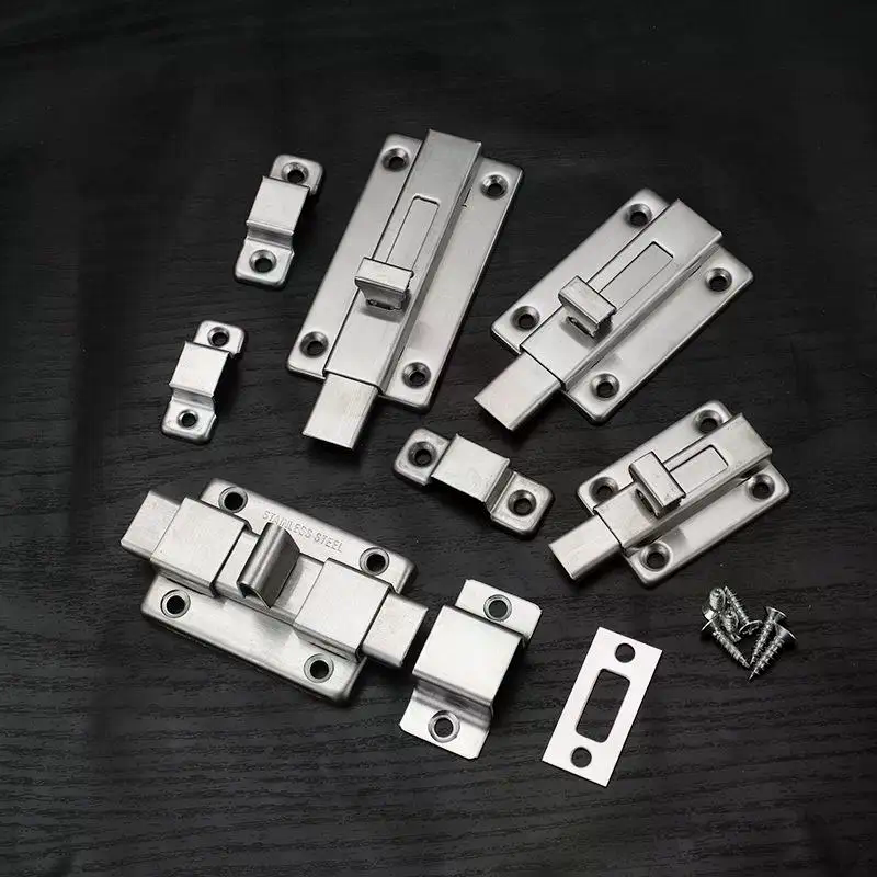 Furniture Hardware Supplies - Self-Elastic Latch Security Bolt Latch Anti-theft
