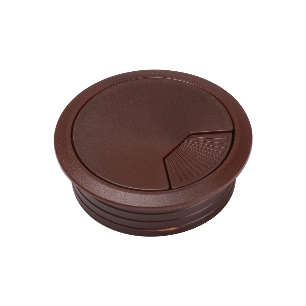 Furniture Hardware Covers - Round ABS Furniture Hardware Desk Computer
