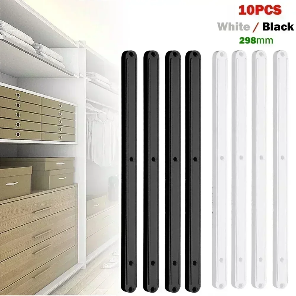Furniture Rails Hardware - 10Pcs Replacement Draw Rail Plastic Drawer