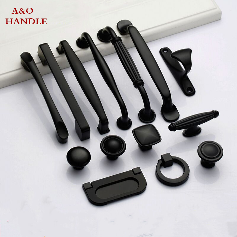 Furniture Rotating Hardware - Handles Drawer Cabinet Furniture Kitchen Handles