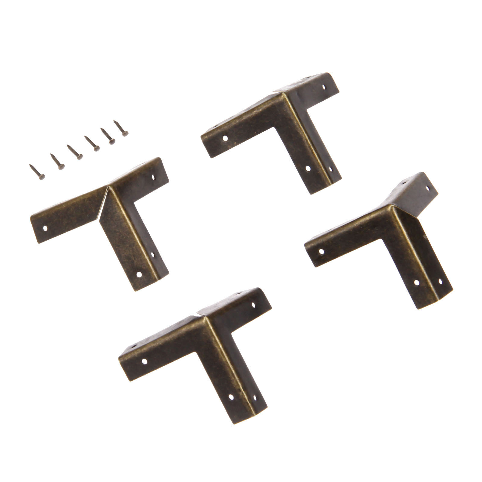 DRELD 4Pcs Antique Bronze Corn – Furniture Hardware Covers Bewertung und Preis