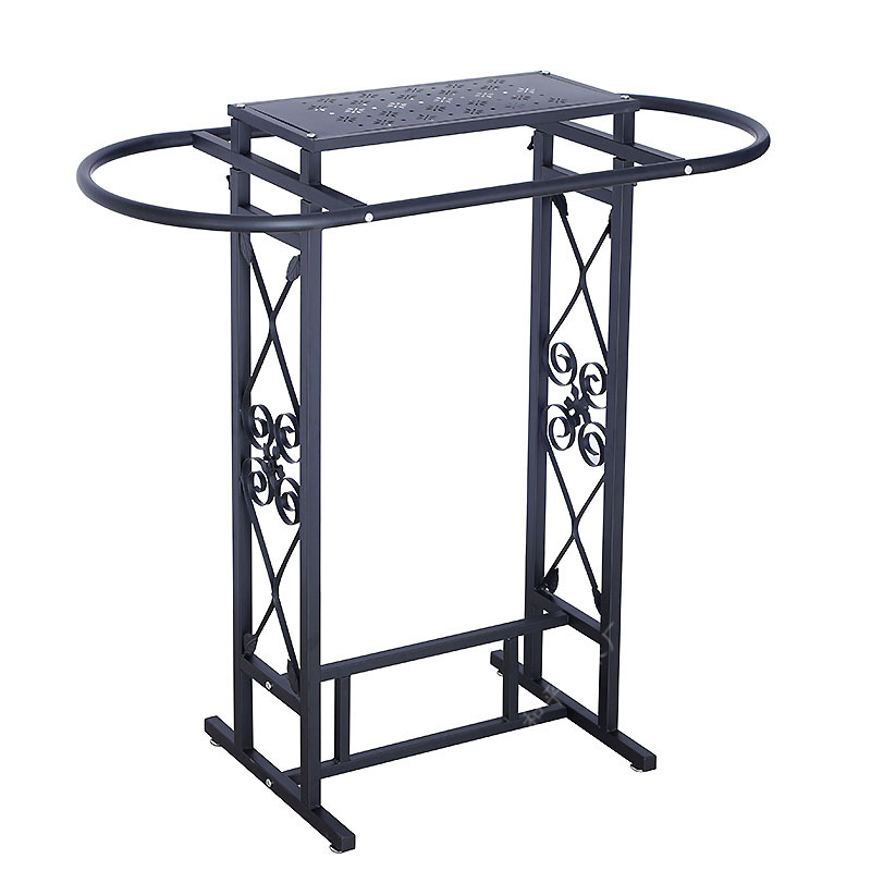 Iron Clothing Store Oval Shelf – Furniture And Hardware Store Bewertung und Preis