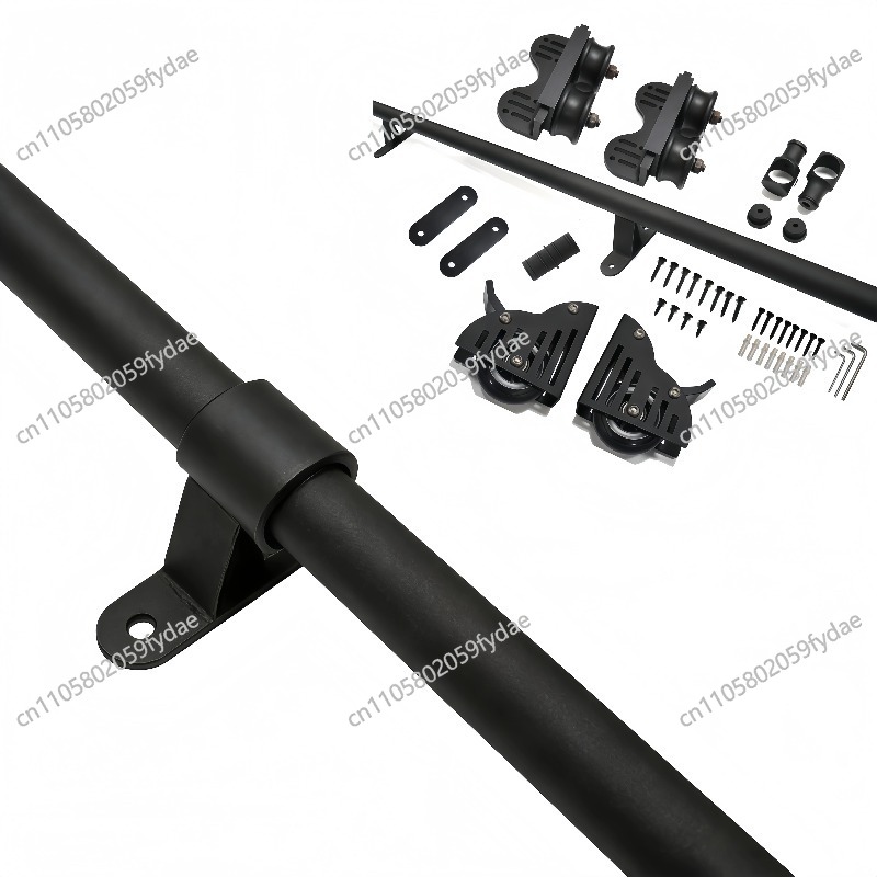 Barn Door Retractable Wooden L – Furniture Rails Hardware Bewertung und Preis
