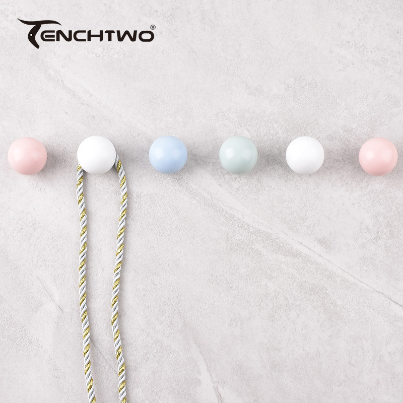 Round Ceramic Hook Clothes Han – Furniture Hardware Design Bewertung und Preis