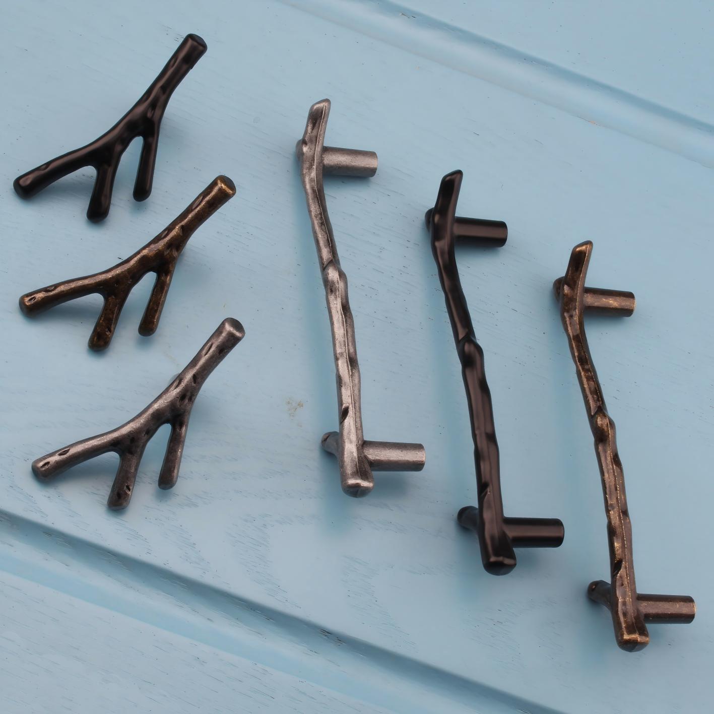 Modern European Black Bronze K – Unique Furniture Hardware Pulls Bewertung und Preis