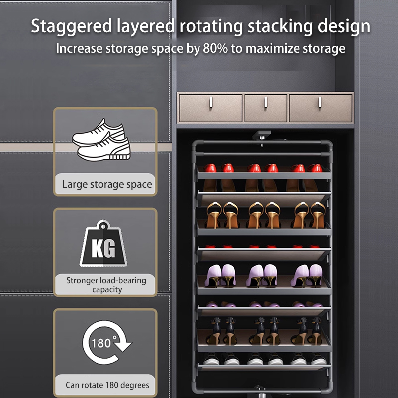 Rotating Shoe Rack 360-Degree  – Furniture Rotating Hardware Bewertung und Preis