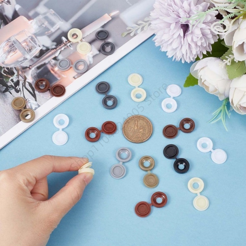 100Pcs Plastic Foldable Self T – Furniture Hardware Covers Bewertung und Preis