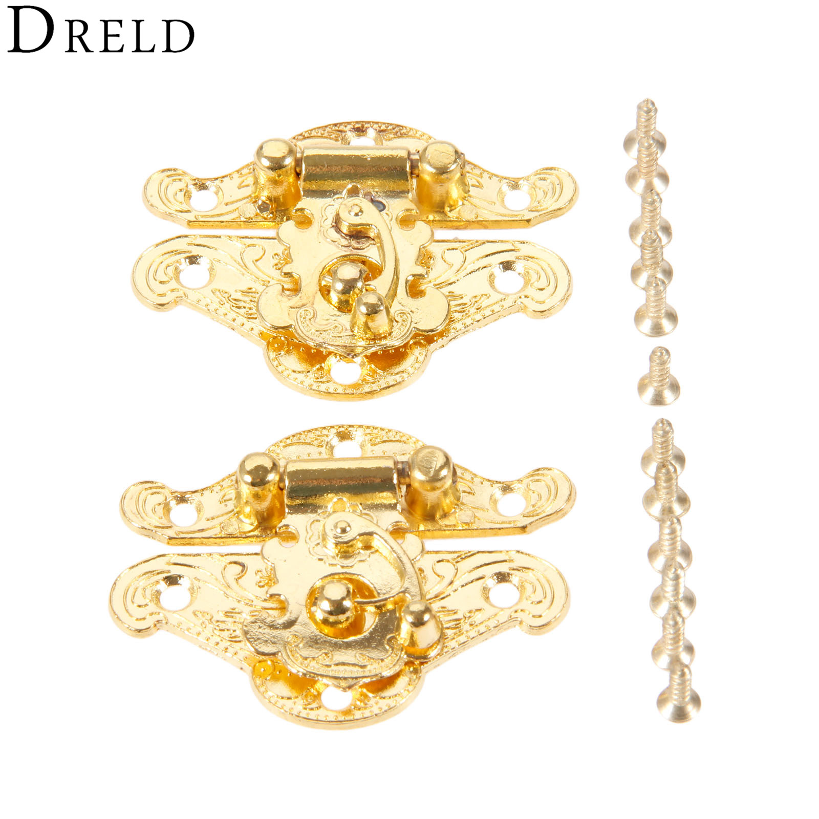 DRELD 2Pcs Antique Gold Box La – Furniture Hardware Manufacturers Bewertung und Preis