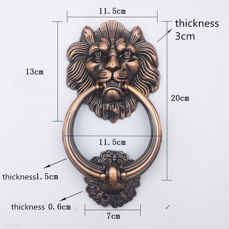 Antique Bronze Lion Head Handl – Furniture Joint Hardware Bewertung und Preis