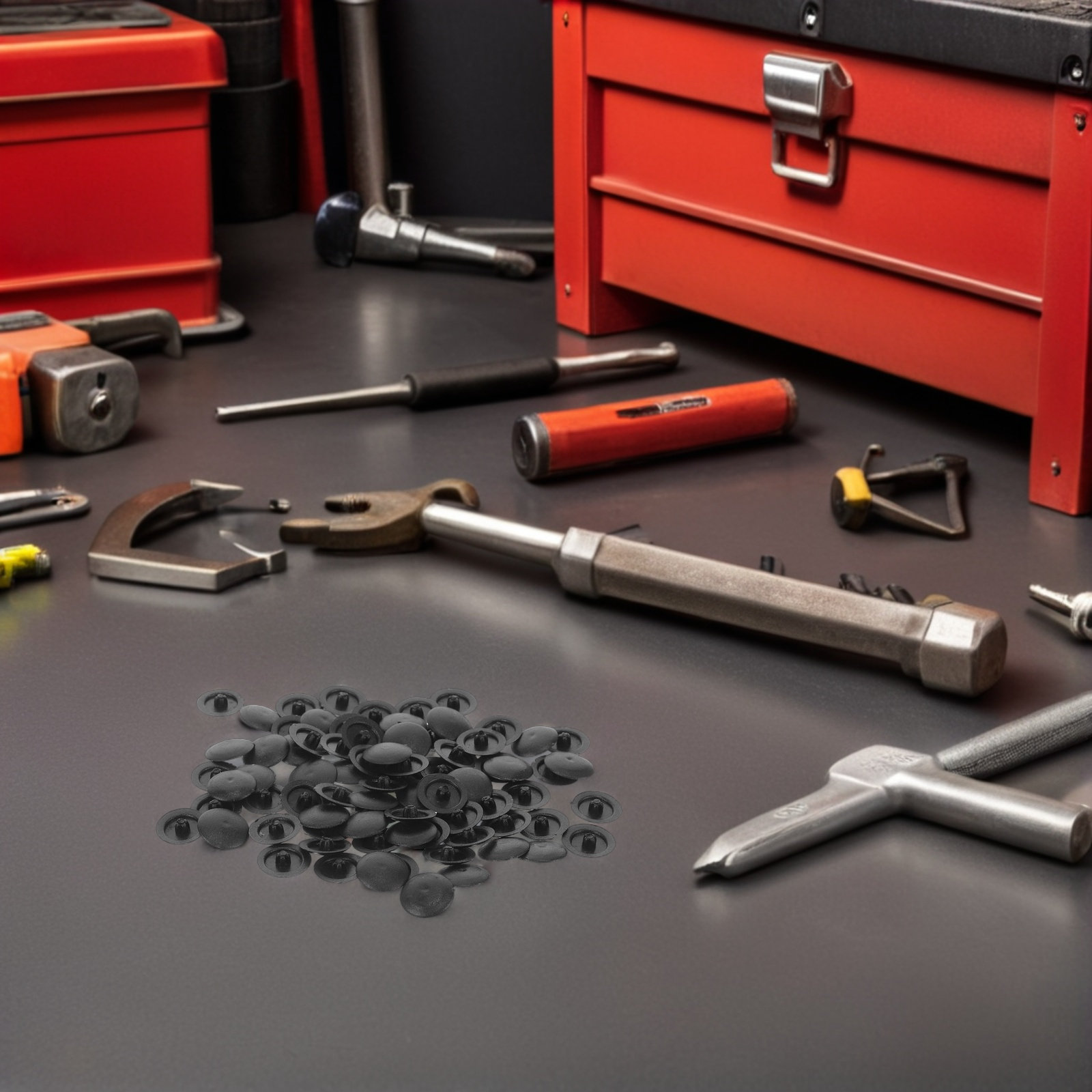 500Pcs Waterproof Black Plasti – Furniture Hardware Covers Bewertung und Preis