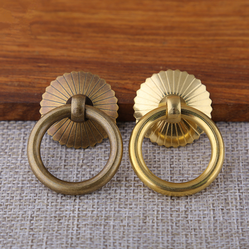 Vintage Brass Cabinet Ring Kno – Furniture Hardware Design Bewertung und Preis
