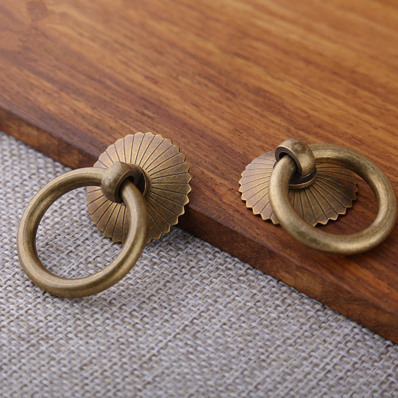 Vintage Brass Cabinet Ring Kno – Furniture Hardware Design Bewertung und Preis