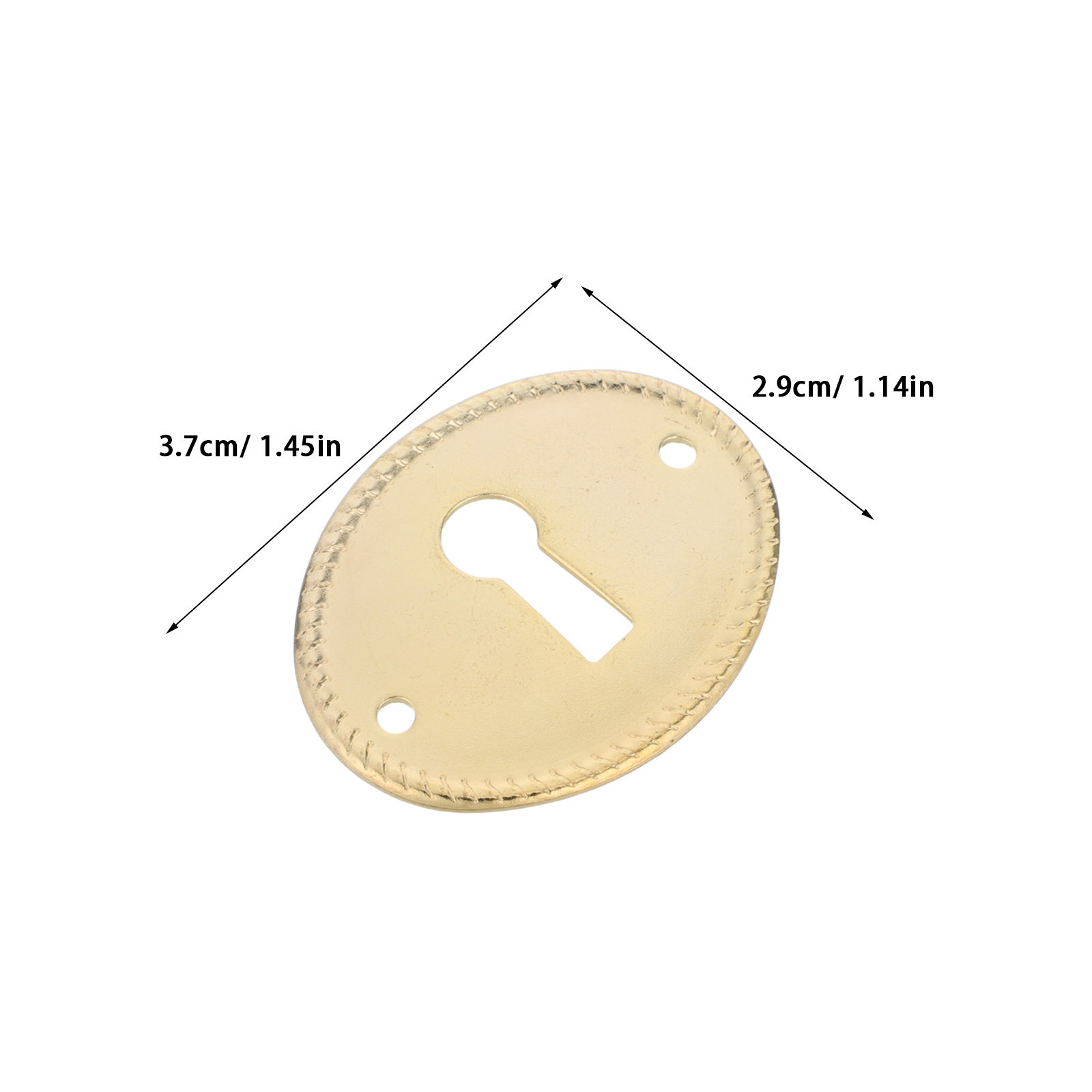 20Pcs Vintage Oval Keyhole Cov – Furniture Hardware Covers Bewertung und Preis
