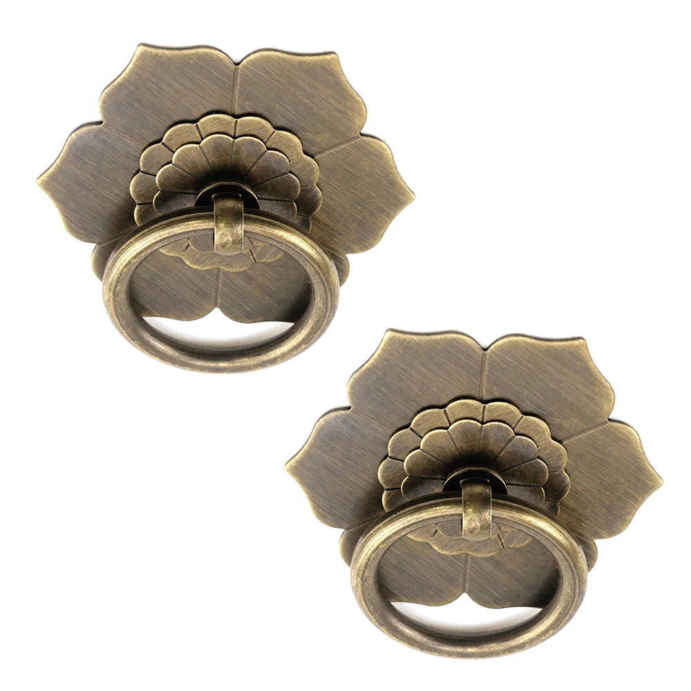 Floral Brass Cabinet Door Knob – Unique Furniture Hardware Pulls Bewertung und Preis