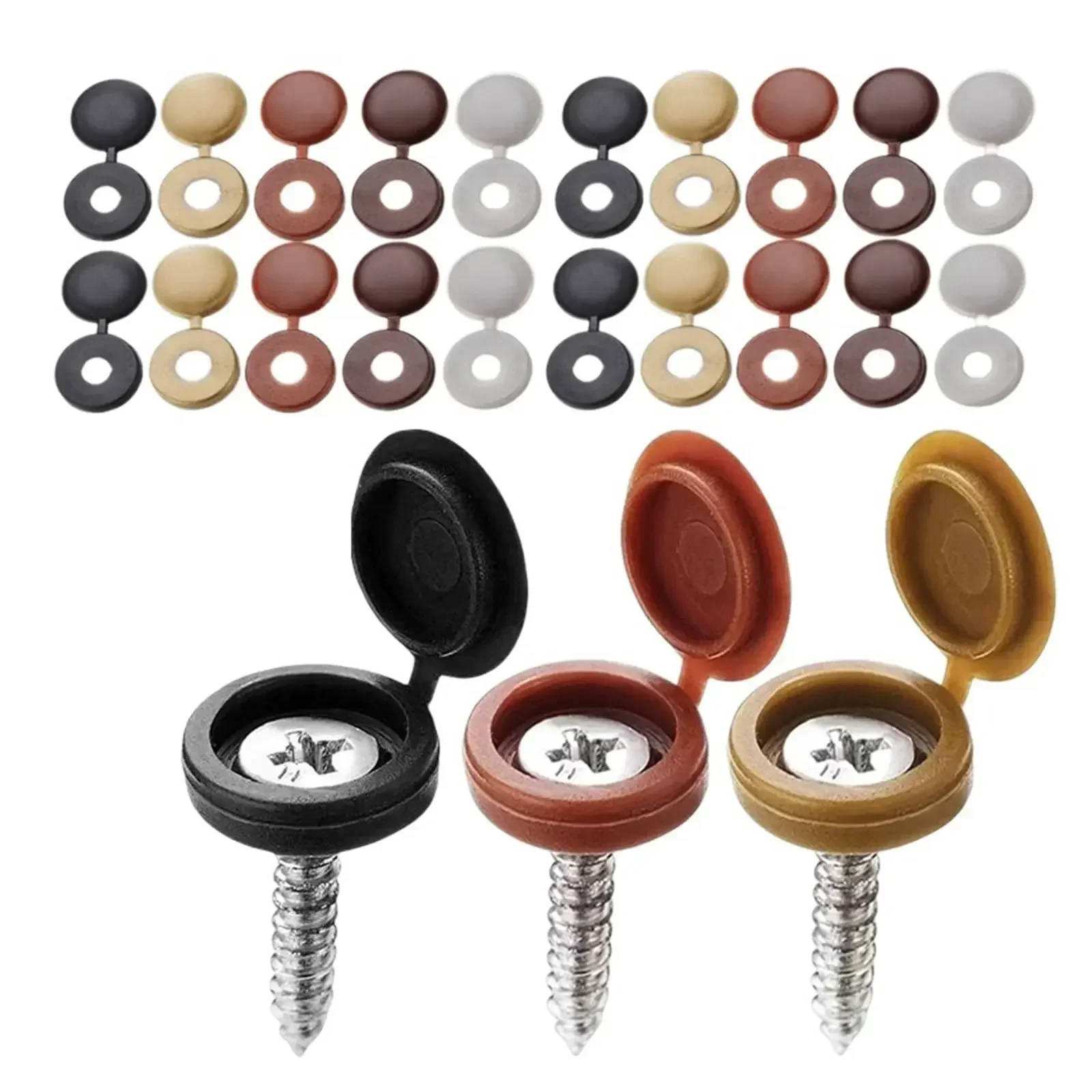 Hinged Plastic Screw Cap Cover – Furniture Hardware Covers Bewertung und Preis