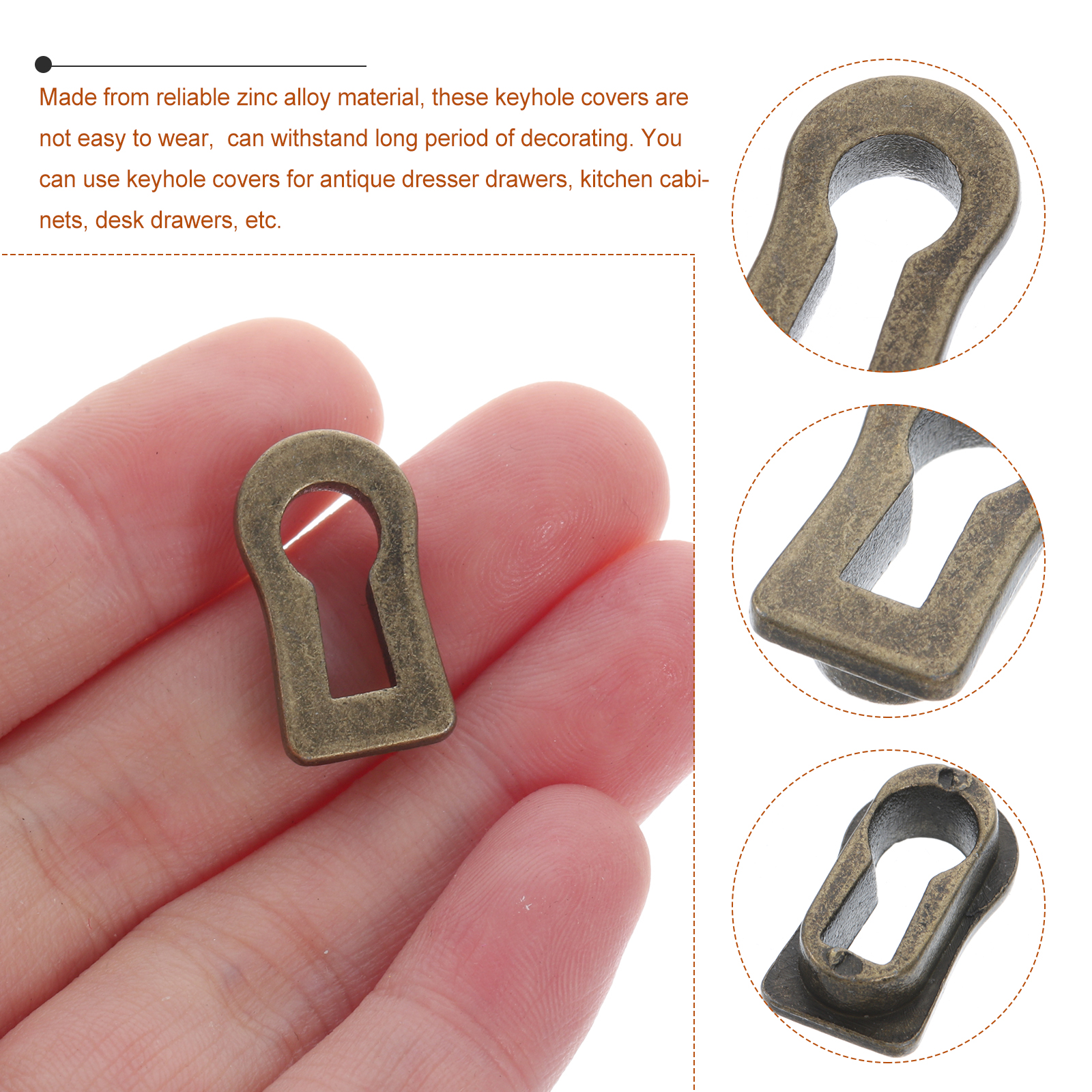 10 Pcs Furniture Lock Decorati – Furniture Hardware Covers Bewertung und Preis