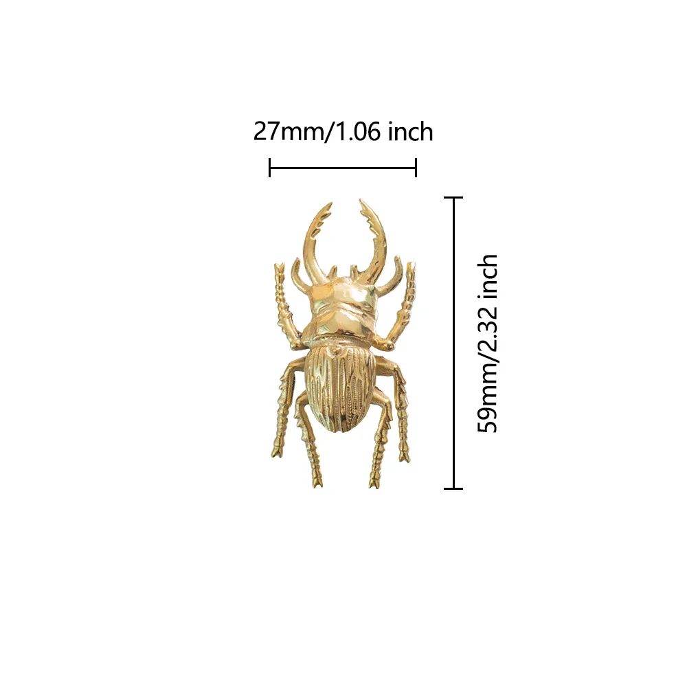 Brass Beetle Drawer Pulls Inse – Unique Furniture Hardware Pulls Bewertung und Preis