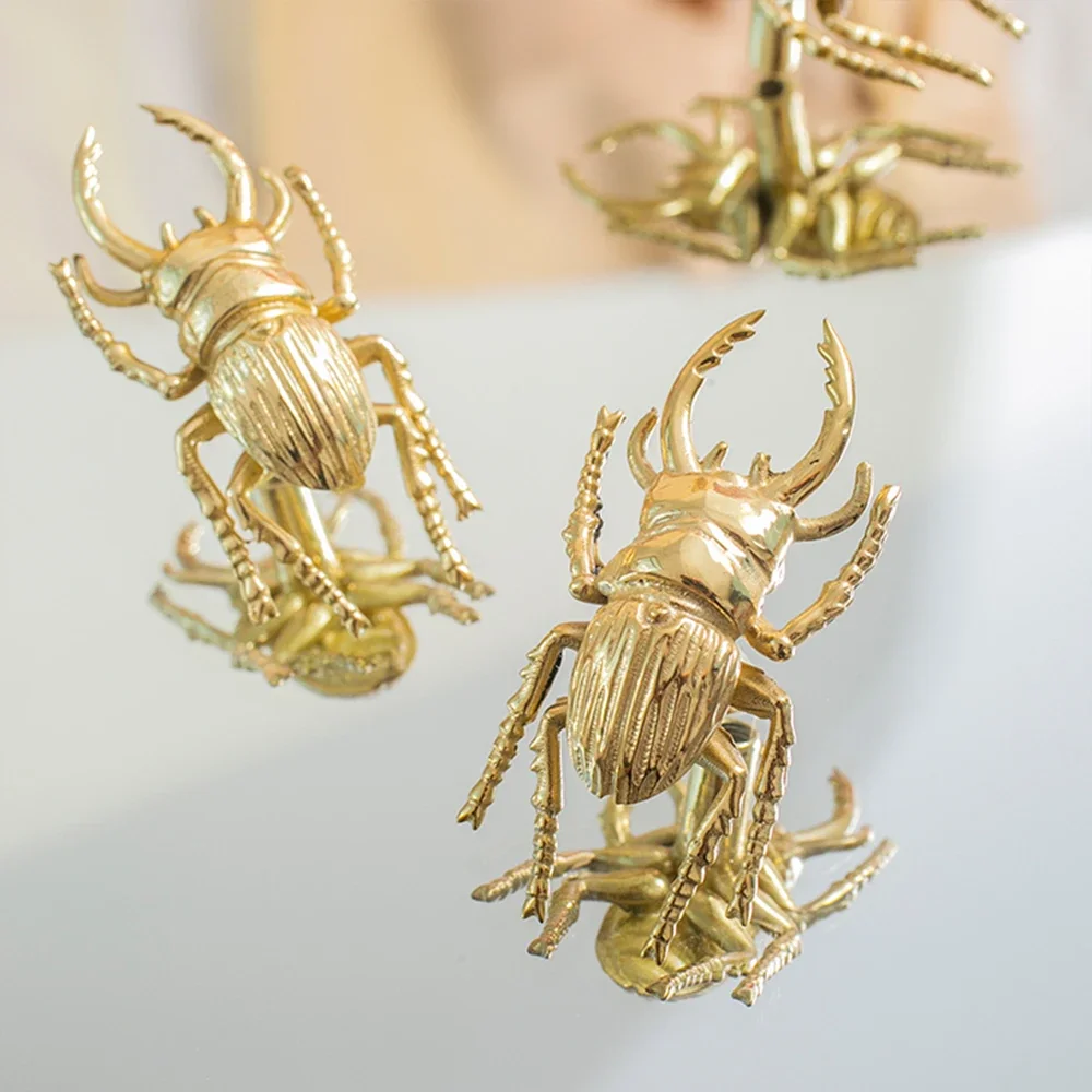 Brass Beetle Drawer Pulls Inse – Unique Furniture Hardware Pulls Bewertung und Preis