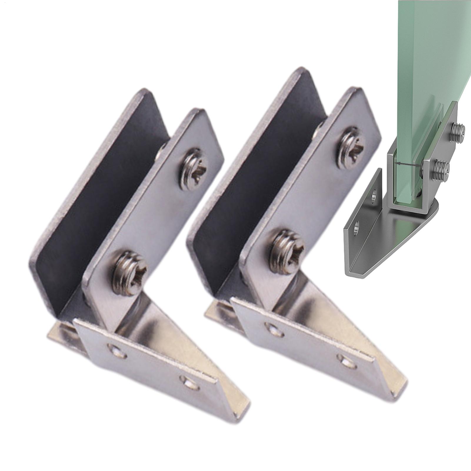 2pcs Non-Perforated Glass Door – Furniture Rotating Hardware Bewertung und Preis
