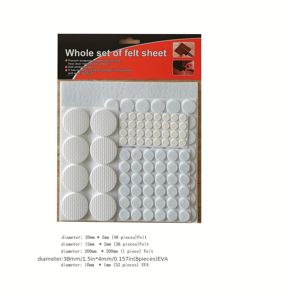 125pcs furniture felt pad set- – Furniture Leg Set Bewertung und Preis