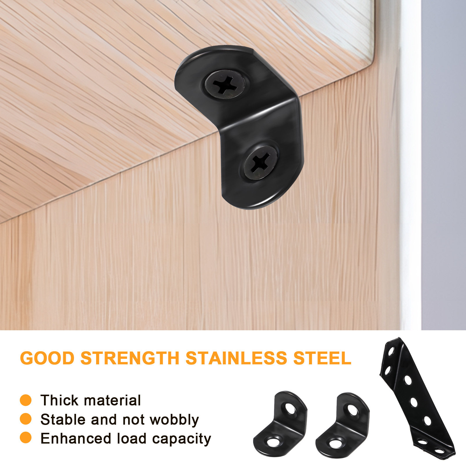 1Set Stainless Steel Angle Bra – Furniture Joining Hardware Bewertung und Preis
