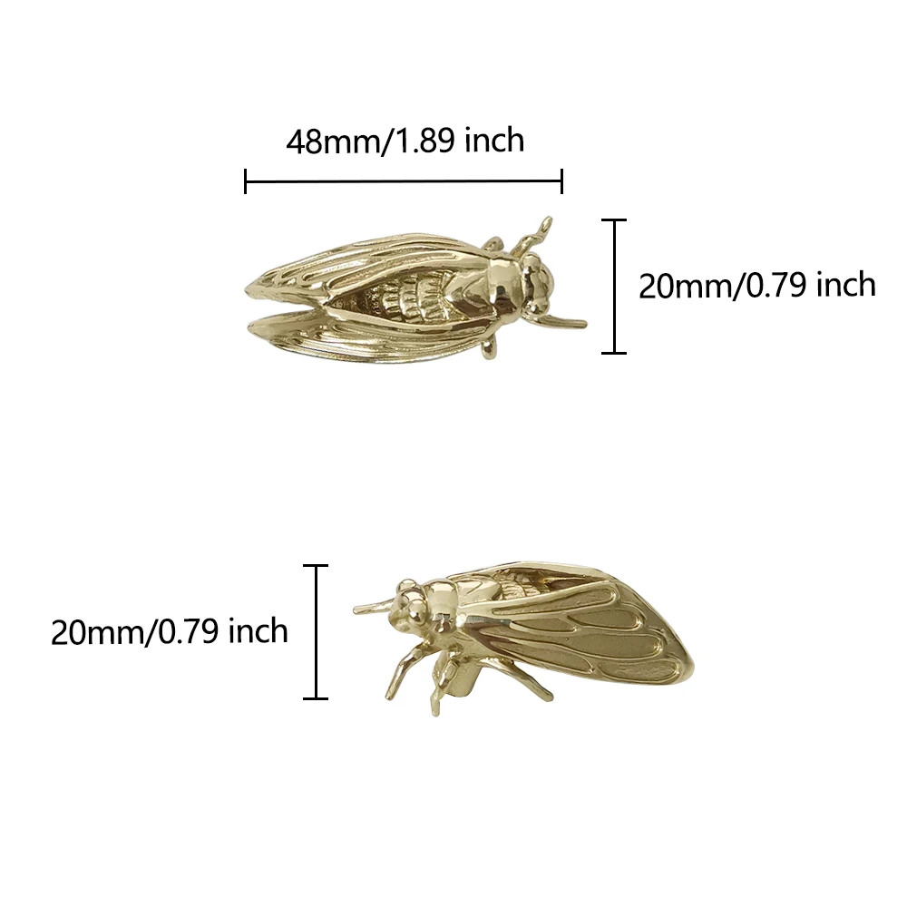 Brass Cicada Cabinet Door Knob – Unique Furniture Hardware Pulls Bewertung und Preis