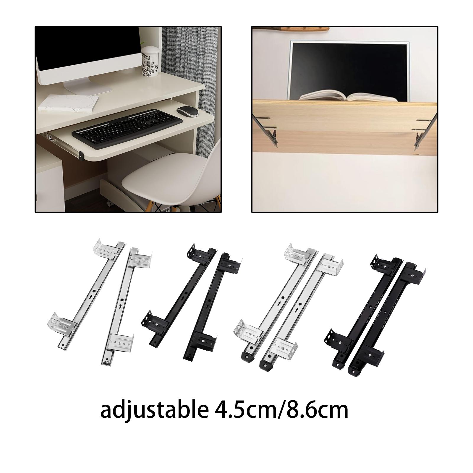 Keyboard Tray Slides Metal Cab – Furniture Rails Hardware Bewertung und Preis
