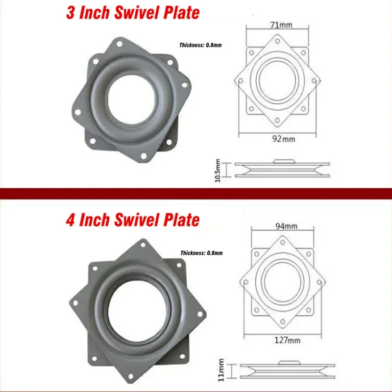 Heavy Duty Lazy Susan Bearing  – Furniture Rotating Hardware Bewertung und Preis