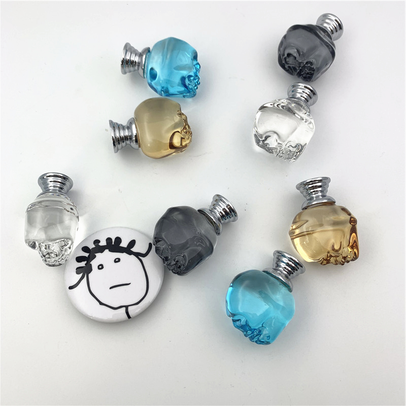 LCH  Clear Crystal Skull Shape – Unique Furniture Hardware Pulls Bewertung und Preis