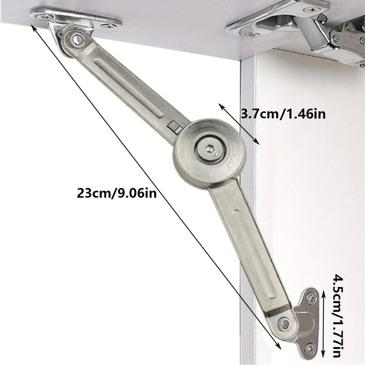 Lid Support Hinge in Satin Nic – Soft Close Hinge Bewertung und Preis