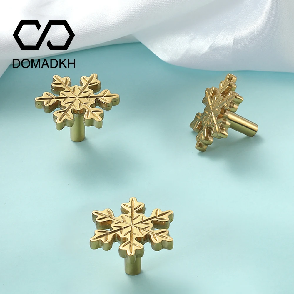 Snowflake Brass Cabinet Door K – Unique Furniture Hardware Pulls Bewertung und Preis