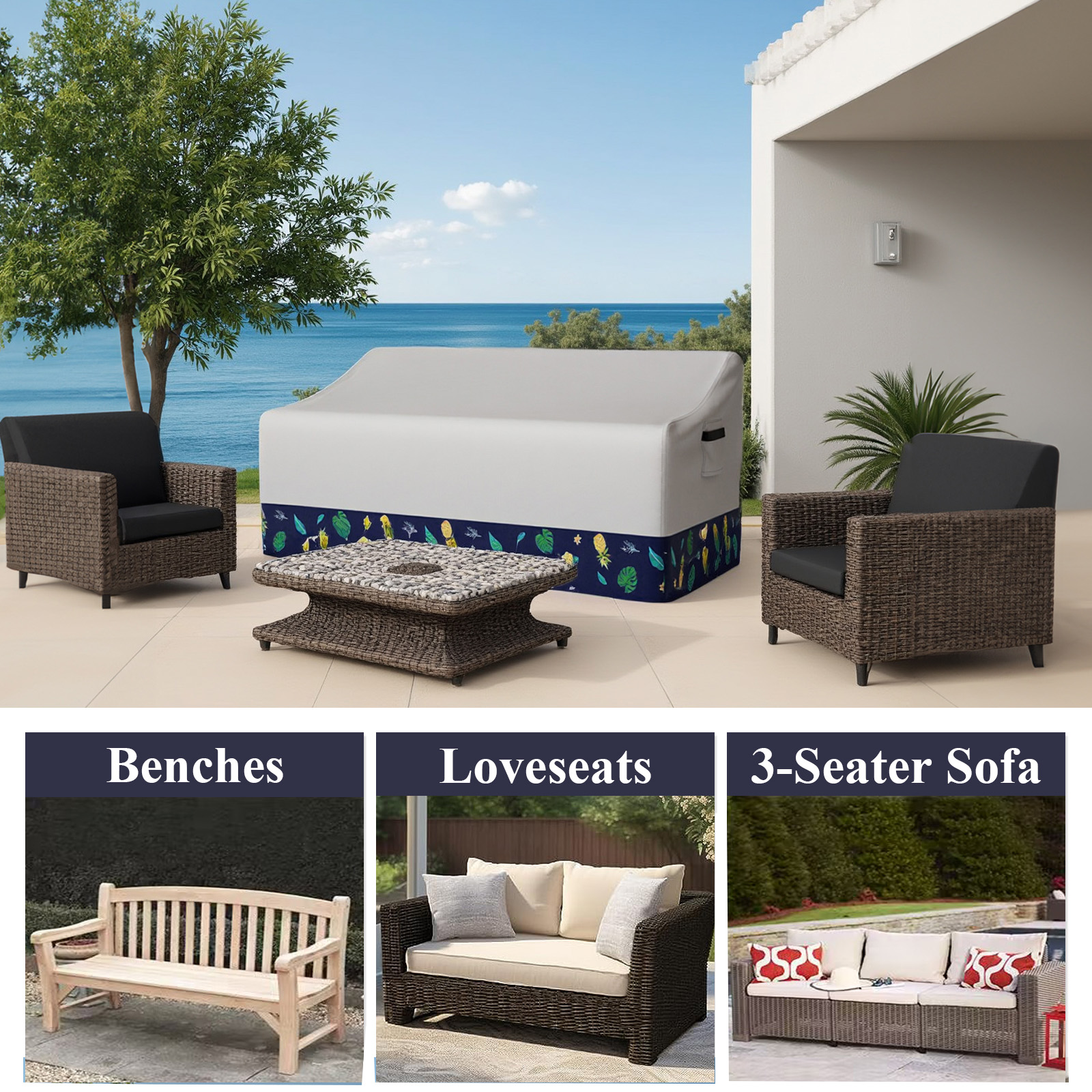 Outdoor Sofa Cover Waterproof  – Furniture Hardware Design Bewertung und Preis