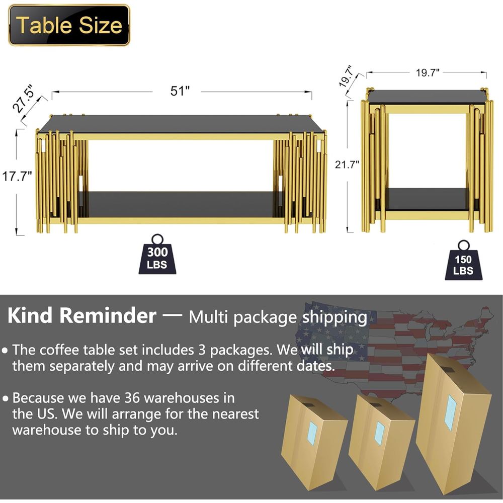 Modern Black Tempered Glass Co – Furniture Leg Set Bewertung und Preis