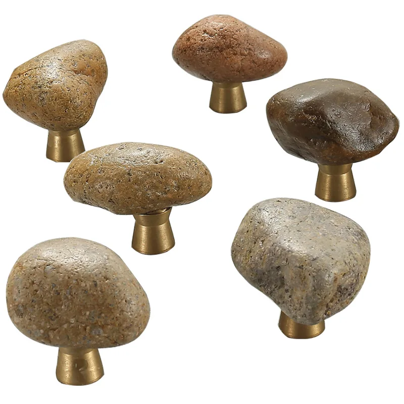 1 pc Unique Natural stone + zi – Unique Furniture Hardware Pulls Bewertung und Preis