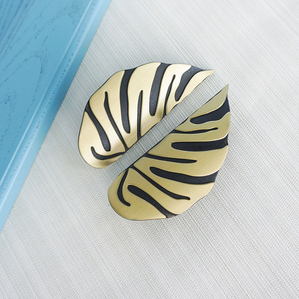 Zinc Alloy Monstera Leaf Cabin – Unique Furniture Hardware Pulls Bewertung und Preis