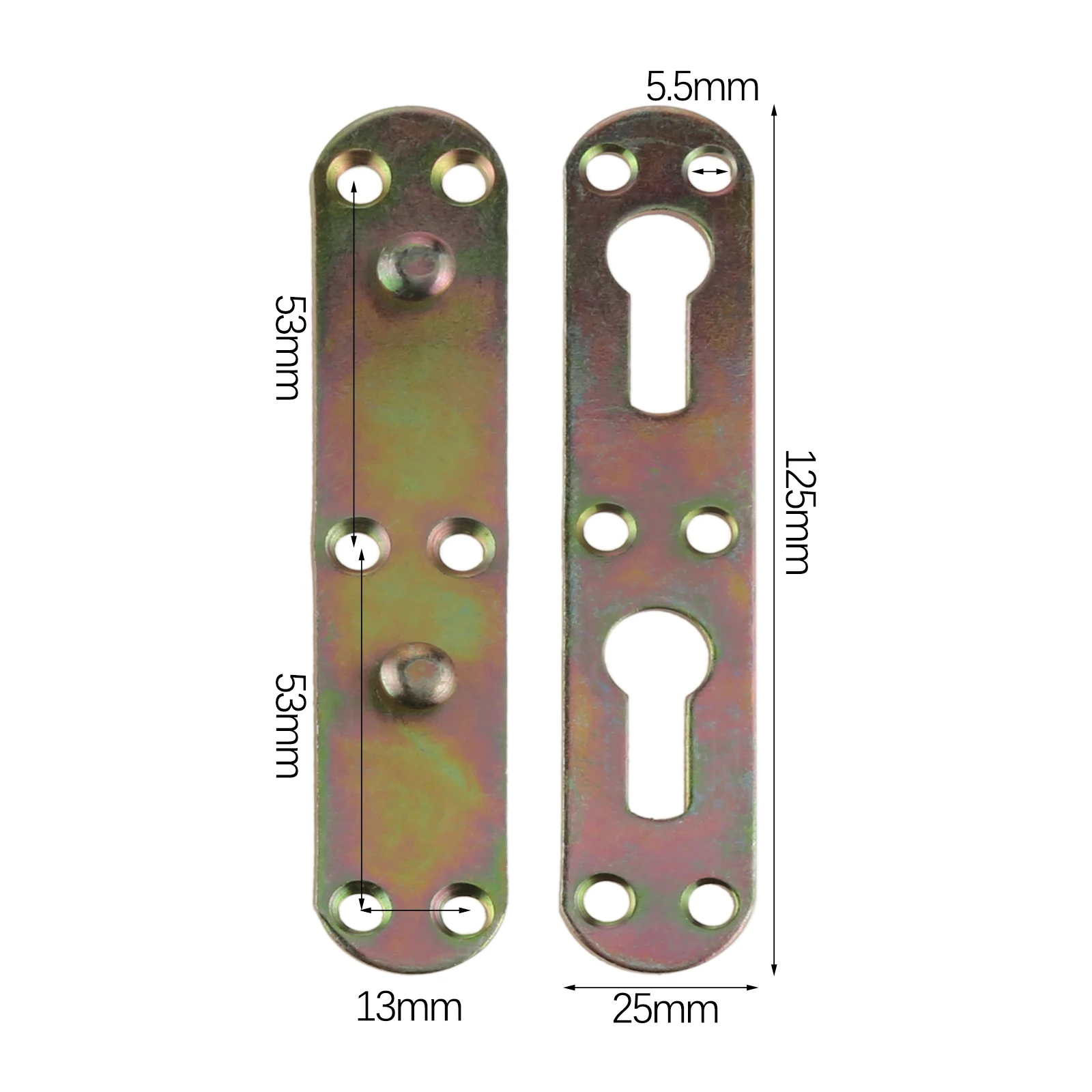 4 Sets Thickened Bed Hinge Fit – Furniture Joining Hardware Bewertung und Preis