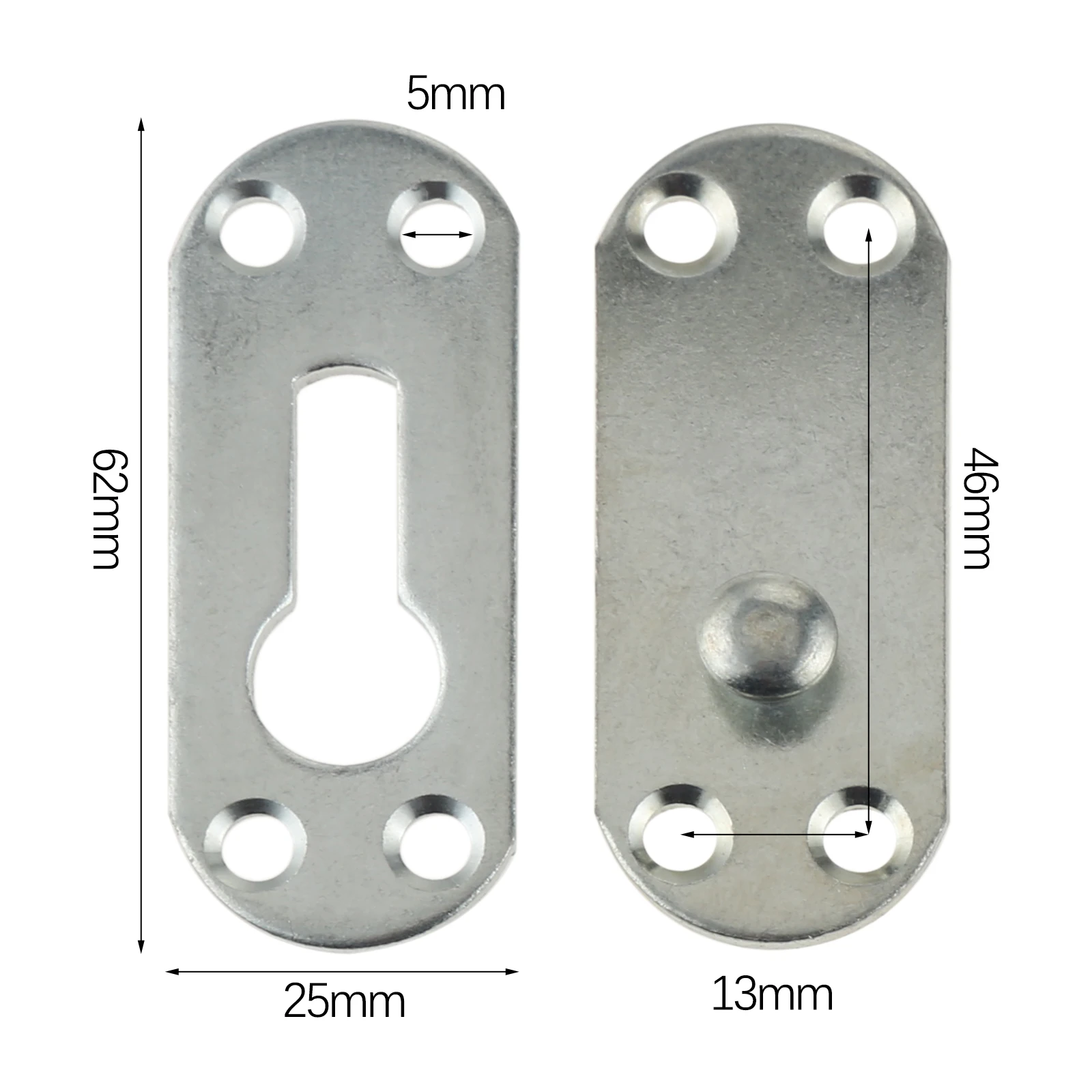 4 Sets Thickened Bed Hinge Fit – Furniture Joining Hardware Bewertung und Preis