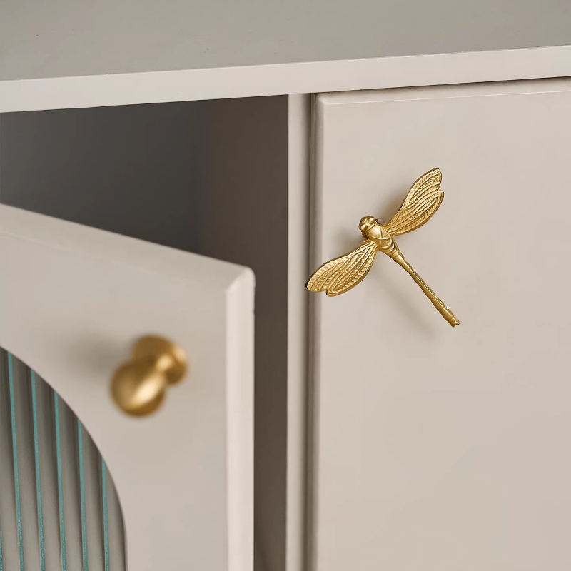 French Dragonfly Brass Cabinet – Unique Furniture Hardware Pulls Bewertung und Preis